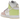 Nike Dunk High Cashmere sneakers i sidoprofil med vita och ljusgula läderpaneler, klassisk snörning och gummisula för en retro basket-look