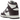 Nike Dunk High Burgundy Crush sneakers i sidoprofil, med en stilren mörkröd läderovandel och matchande yttersula för en klassisk look.