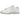 Nike Dunk Low Next Nature Sail sneakers i sidoprofil med en vit läderbas, ljusbruna overlays, platta skosnören och vit mellansula