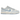 Nike Dunk Low Next Nature Blue Tint sneakers sedd från sidan med ljusblå ovandel, vit sula och den klassiska perforerade tån.