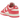 Nike Dunk Low Next Nature Aster Pink sneakers i en snygg vinklad profilvy med rosa läderdetaljer, vit bas och yttersula i gummi.