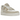 Nike Air Force 1 Low 07 Coconut Milk sneakers i sidoprofil med cremefärgad ovandel i läder och en matchande vit gummisula