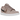 Nike Dunk Low SE Primal Pink sneakers sedda från sidan med djurmönstrat övermaterial, rosa Swoosh och en vit mellansula.