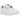Nike Kwondo 1 G-Dragon Peaceminusone Triple White sneakers i sidoprofil med brogue-detaljer, vitt läder och den ikoniska fransade plösen.