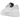 Nike Kwondo 1 G-Dragon Peaceminusone Triple White sneakers i vinklad profil med brogue-detaljer, vit läderovandel och vikbar plös.