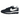Nike LD Waffle SF sacai Fragment Blue Void sneakers i sidoprofil, med dubbla plösar, dubbla snörningssystem och den karaktäristiska blå mesh-ovandelen.