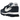 Nike LD Waffle SF sacai Fragment Blue Void sneakers i vinklad profil med dubbel plös, vit swoosh och mörkblå meshovandel