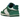 Nike Dunk Low Disrupt 2 Phantom University Blue sneakers från sidan med ovandel i vitt läder, blå detaljer och asymmetrisk snörning.