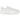 Air Jordan 1 Elevate Low Triple White sneakers från sidan med vit läderovandel, en hög platåsula och det klassiska Swoosh-märket på en ren profil