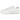 Air Jordan 1 Elevate Low Triple White sneakers sedda från sidan med vitt läder, tjock platåsula och broderad Wings-logotyp på hälen.