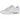 Nike Air Max 90 Triple White sneakers sedda från sidan med vit ovandel i läder och mesh, matchande vit sula och synlig Air-enhet i hälen