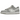 Nike Dunk Low Two Toned Grey sneakers sedda från sidan med ljusgrå och mörkgrå läderpaneler, vita skosnören och en klassisk vit yttersula.