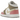Air Jordan 1 Mid SE Pastel Vivid Green Grind sneakers i vinklad profil med vit läderöverdel, gröna detaljer och svart swoosh.
