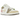 Air Jordan 1 Low Pastel Grind Vivid Green sneakers i sidoprofil med vit läderbas, pastellfärgade detaljer och den ikoniska gröna Nike Swoosh