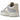 Nike Dunk Low Disrupt Summit White Ghost sneakers i vinklad profil med vit läderovandel, ljusblå detaljer och den utmärkande tjocka plattformsulan