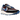 Nike LD Waffle sacai Undercover Night Maroon Team Royal sneakers i sidoprofil med lagdelad design, vinröd mocka och blåa swoosh-detaljer