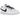 Nike Dunk Low Reverse Panda sneakers sedda från sidan med vit läderbas, svarta överlägg, matchande svarta skosnören och vit mellansula