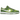 Nike Dunk Low Chlorophyll sneakers i sidoprofil, tillverkade i vitt läder med mörkgröna överlägg och en klassisk grön swoosh på sidan.