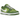 Nike Dunk Low Chlorophyll sneakers i en klassisk vinklad profil med gröna läderöverdrag, vita paneler, grön swoosh och gummisula