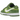 Nike Dunk Low Chlorophyll sneakers i sidoprofil med den ikoniska vita läderöverdelen som kombineras med de klargröna detaljerna och sulan