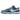 Nike Dunk Low Dark Marina Blue sneakers i profil, tillverkade i djupt blå och mörkgrå läderpaneler med vita skosnören och matchande sula