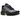 Nike Air Max Plus Black Opti Yellow sneakers i sidoprofil med svart mesh, tydliga gula detaljer och den klassiska vågformade TPU-strukturen.