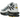 Nike Air Max Plus Grey University Blue Black sneakers i sidoprofil, med den ikoniska vågformade designen, synliga Air-enheter och en svart yttersula.