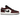 Air Jordan 1 Low SE Dark Beetroot Roma Green sneakers i en vinklad vy med ovandel i läder, bordeaux paneler och en grön swoosh