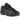 Nike NOCTA Glide Drake Black Iron Grey sneakers i profil med svart textil ovandel, metalliska detaljer och svart gummisula med Air-enhet