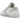 Nike Blazer Low sacai White Patent Leather sneakers i sidoprofil med glansigt vitt läder, dubbla plösar och synliga skumkanter vid kragen