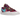 Nike Blazer Low sacai KAWS Purple Dusk sneakers i sidoprofil med skiktad design, lila detaljer, dubbla plösar och dubbla swoosh-logotyper