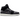 Air Jordan 1 Mid Craft Inside Out Black sneakers sidoprofil med grå mockapaneler, svarta detaljer, synliga sömmar och vit mellansula.