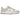 Nike Dunk Low Next Nature White Light Orewood Brown sneakers i vinklad profil med ljusbruna läderpaneler, vita skosnören och slitstark yttersula.