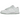 Nike Dunk Low Next Nature White Mint sneakers i sidoprofil med vit läderöverdel, mintgröna överlägg, vita skosnören och gummisula