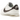 Nike Cortez Cacao Wow sneakers i vinkelad vy med vit ovandel, bruna lädetaljer och klassisk swoosh-logotyp
