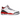 Air Jordan 3 Retro Fire Red 2022 sneakers i sidoprofil med vit överdel i läder, röd logotyp och grå elefantmönstrade detaljer