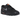 Nike Air Max 90 Black Metallic Cool Grey Orange sneakers i sidoprofil med svart ovandel, grå detaljer och synlig Air-enhet.