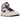 Air Jordan 1 Retro High OG A Ma Maniére sneakers i vinkelad vy med vit ovandel, vinröda detaljer och snören