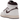 Air Jordan 1 Retro High OG A Ma Maniére sneakers i sidoprofil med vinröd och vit läderöverdel samt matchande skosnören