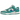 Nike Dunk Low SE 85 Neptune Green sneakers i en vinklad profilvy med gröna läderdetaljer, vit bas och den klassiska Nike Swoosh-logotypen.