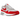 Nike Air Max 1 86 OG Big Bubble Sport Red sneakers i en snygg profil med vit mesh, grå mockapaneler och den klassiska röda Swoosh-logotypen på sidan.