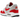 Nike Air Max 1 86 OG Big Bubble Sport Red sneakers i klassisk sidoprofil med röd stänkskydd, synlig Air-enhet och vit ovandel i mesh.