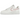 Nike Air Force 1 Low Just Do It White Noble Green Metallic Silver University Red sneakers sidoprofil med grön Swoosh och röda detaljer på hälen