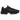 Nike Air Max Plus Black Suede Silver sneakers sedd från sidan med svart mocka, silverdetaljer, karaktäristiska våglinjer och synliga Air-enheter.
