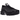 Nike Air Max Plus Black Suede Silver sneakers sedd från sidan med ovandel i svart mocka, metalldetaljer i silver och synlig Air-dämpning i sulan