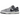 Nike Dunk Low SE Copy Paste sneakers i sidoprofil med grått textur-tryck, svarta detaljer, matchande skosnören och vit gummisula