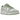 Nike Dunk Low SE Fleece Pack Honeydew sneakers i sidoprofil med ljusgrön ovandel i mjuk fleece, vit mellansula och matchande grön yttersula