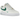 Nike Air Force 1 Low 07 LV8 40th Anniversary Sail Malachite sneakers i profil med benvit ovandel, grön Swoosh och klassisk gummisula
