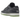 Nike Dunk Low Retro PRM Halloween (2022) sneakers i vinklad profil med svart läderöverdel, grå mönstrade detaljer och genomskinlig sula