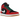 Air Jordan 1 Mid SE Christmas sneakers i vinklad vy med gröna och röda detaljer, svart ovandel i nubuck och klassisk vit mellansula